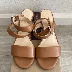 Nine West Dress Brown Sandals Size 6.5M